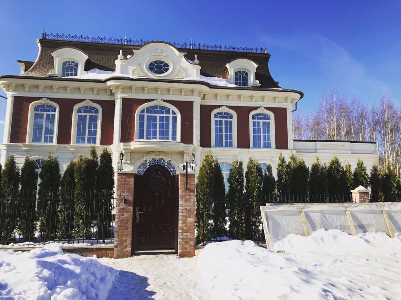 Отделка фасада натуральным камнем