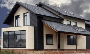 Дом из пеноблока