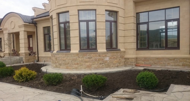 Отделка ракушечником и доломитом в Мекеги Отделка ракушечником и доломитом в Мекеги