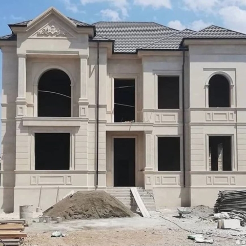 Фасады из песчаника