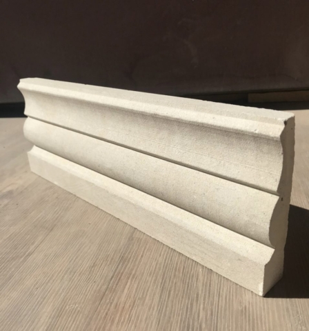 Профиль каменного карниза из песчаника Профиль каменного карниза из песчаника
