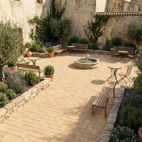 Брусчатка из ракушечника Брусчатка из ракушечника