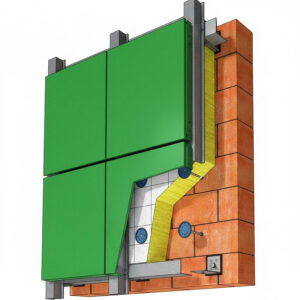 Фасады вентилируемые: виды, особенности, положительные качества