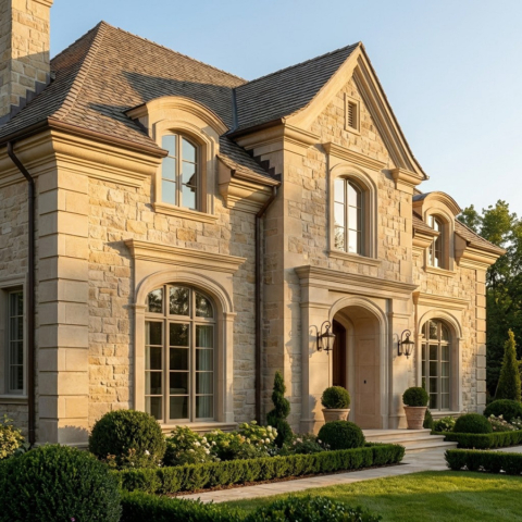 Карниз дом 5eaf0ece3 Карниз из дагестанского камня