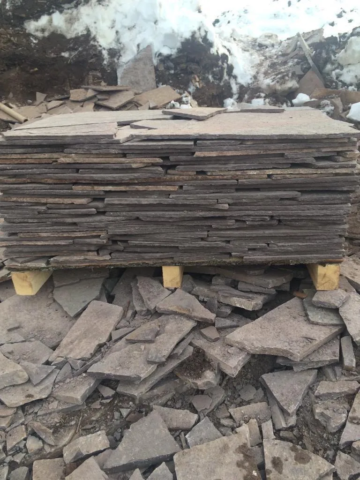 Серый лемезит плитняк Серый лемезит плитняк