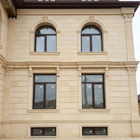 Фасады из песчаника