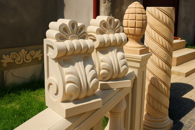 Модильоны (кронштейны) из дагестанского камня