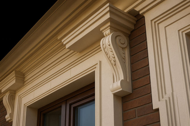 Кронштейны после монтажа