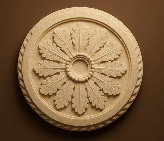 Розетка из камня