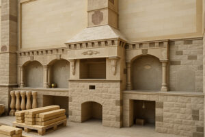 Дагестанский камень в интерьере