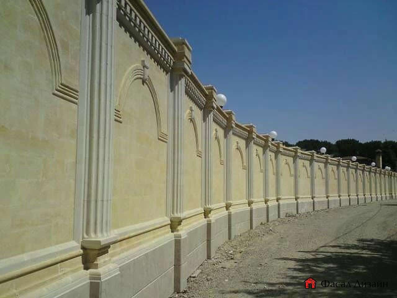 Дагестанский каменный забор